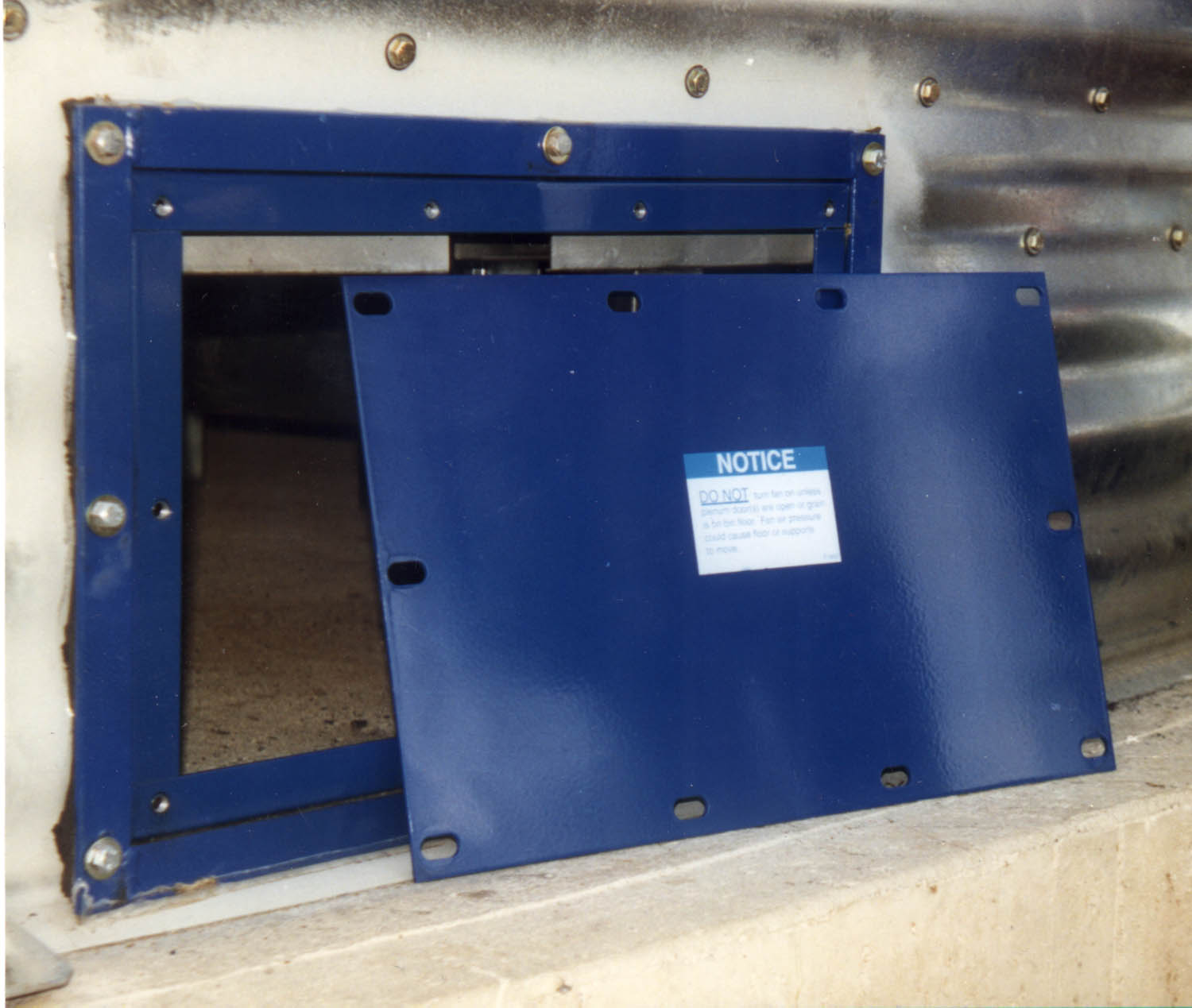 4B Clean out Door 12 & 15 Inch Shivvers grain bin clean-out door | Shivvers