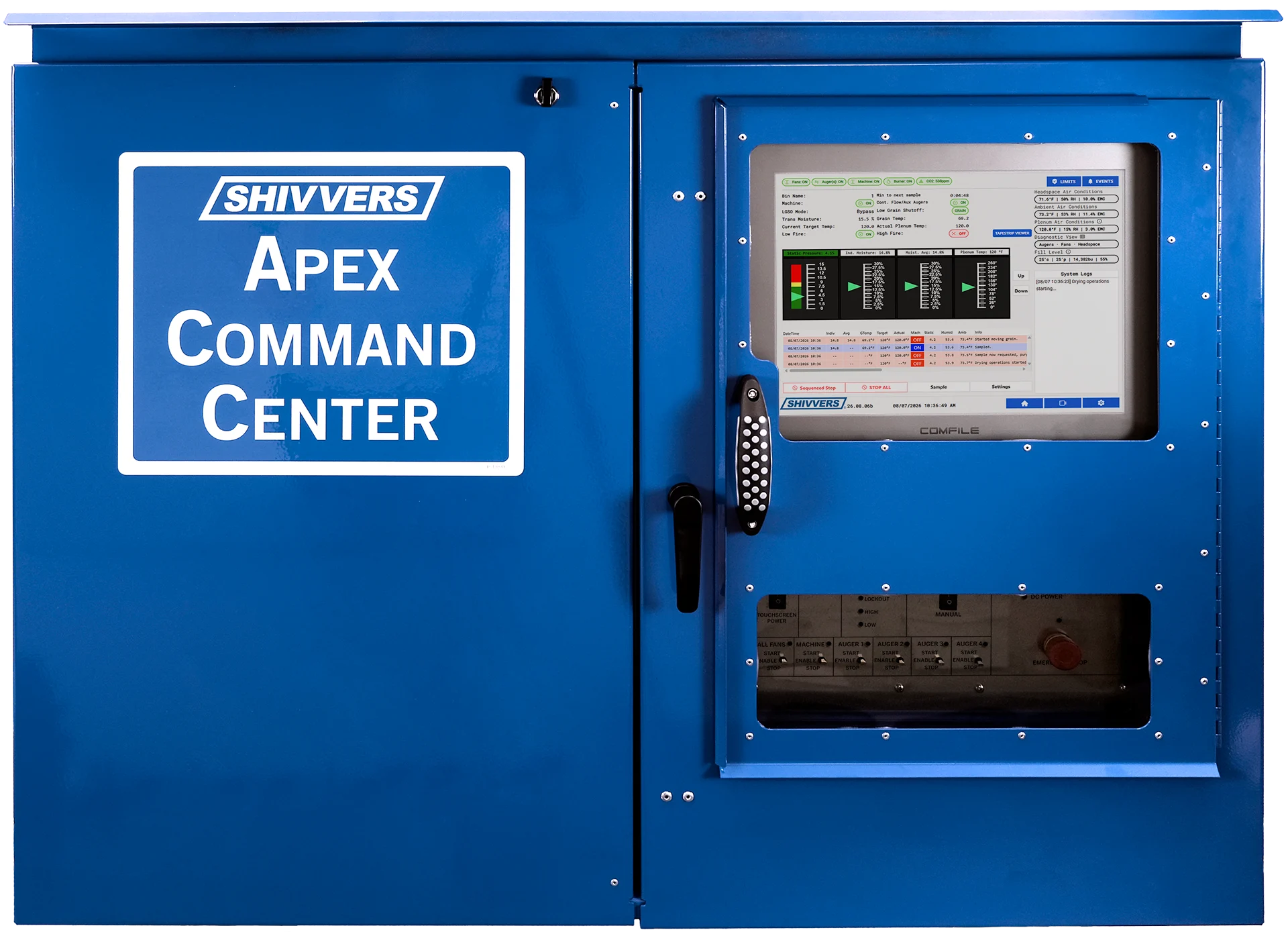 Apex_Door Closed_Drying Screen Apex Command Center Product Image