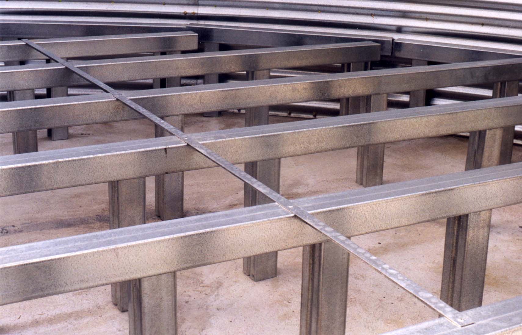 FloorSupports3 Shivvers Grain Bin Floor Supports | Shivvers