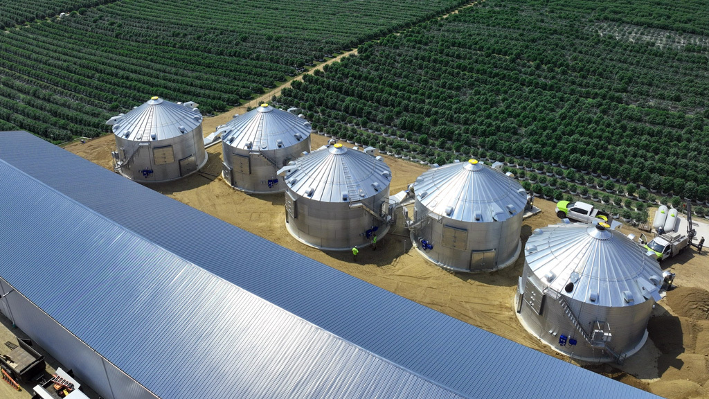 Hemp Producer aerial view of a hemp farm | Shivvers
